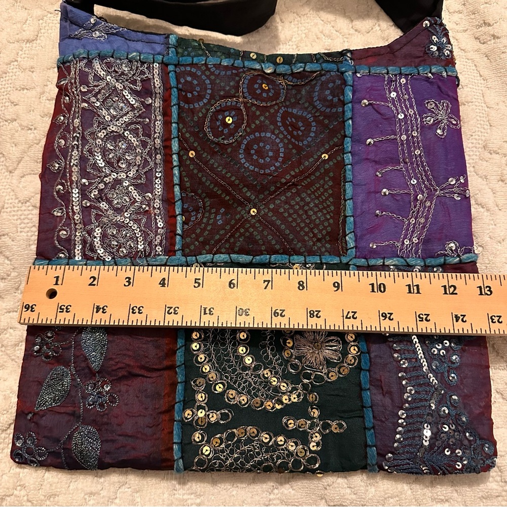 Vintage | Bag | Vintage Shoulder Sari Bag - Picture 10 of 15